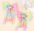 Rainbow Unicorn Hair Bow