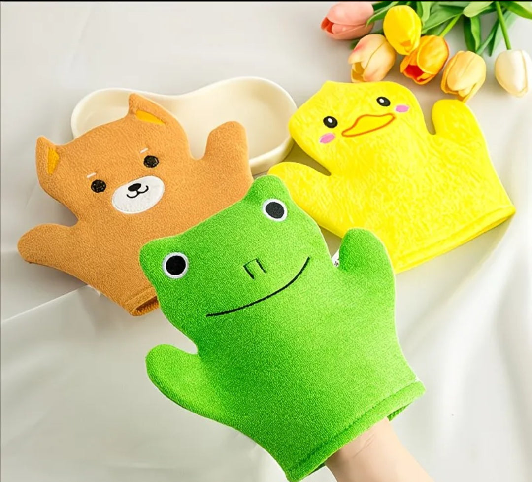 Animal Bath Wash Mitt