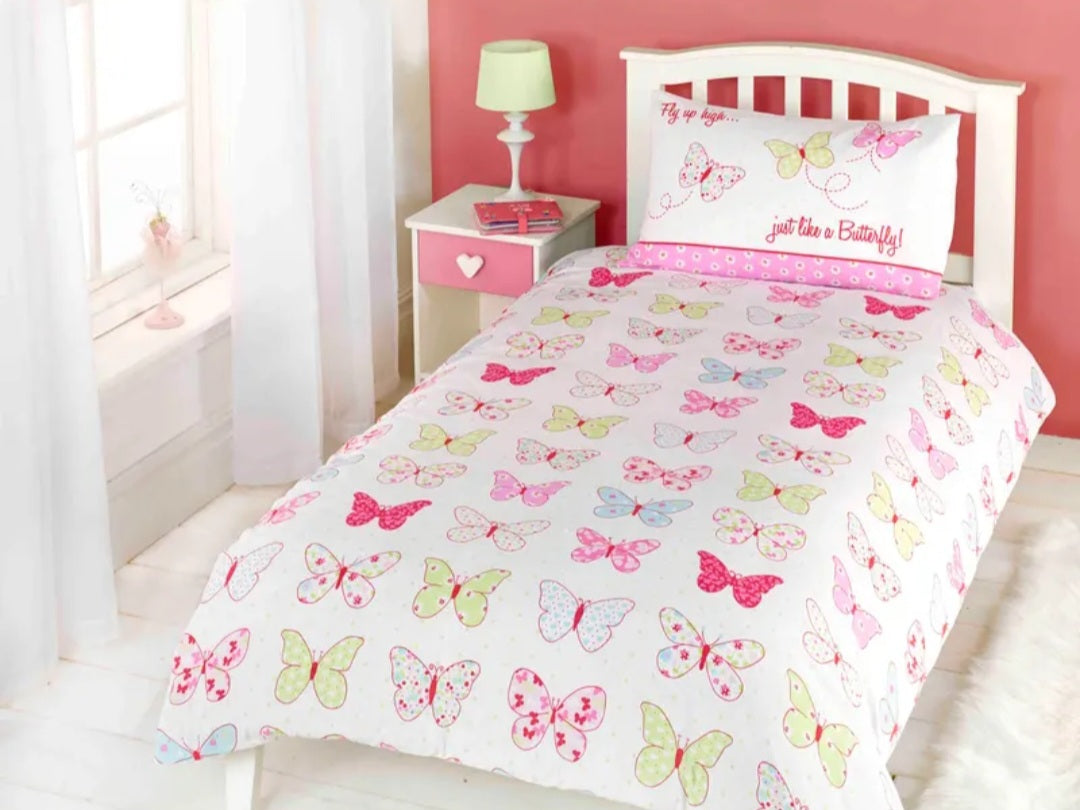 Butterfly Single Bedding Set