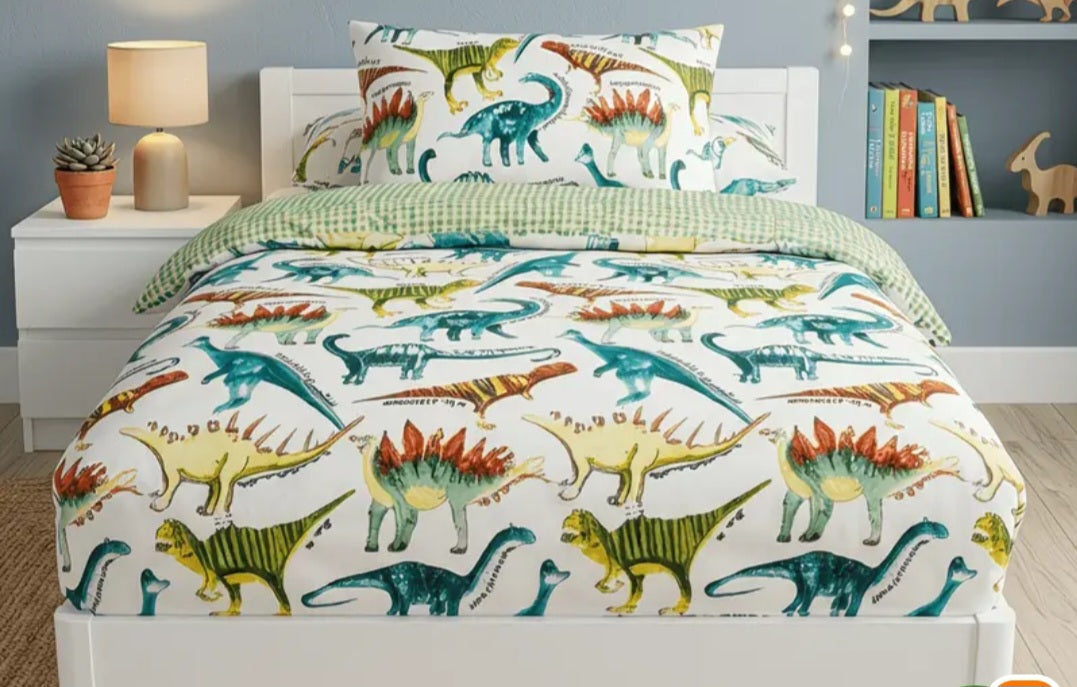 Dinosaur Single Bedding Set