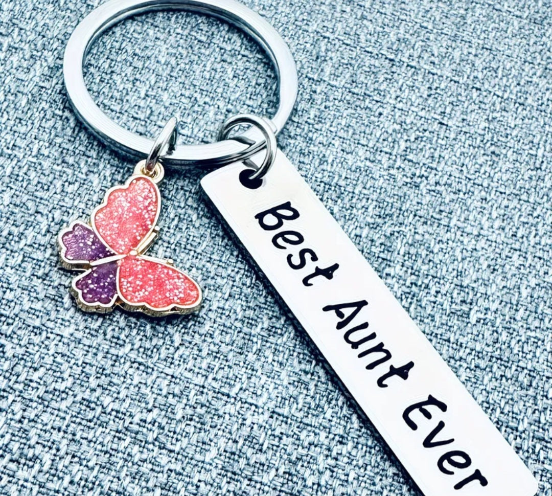Best Aunt Ever Keyring