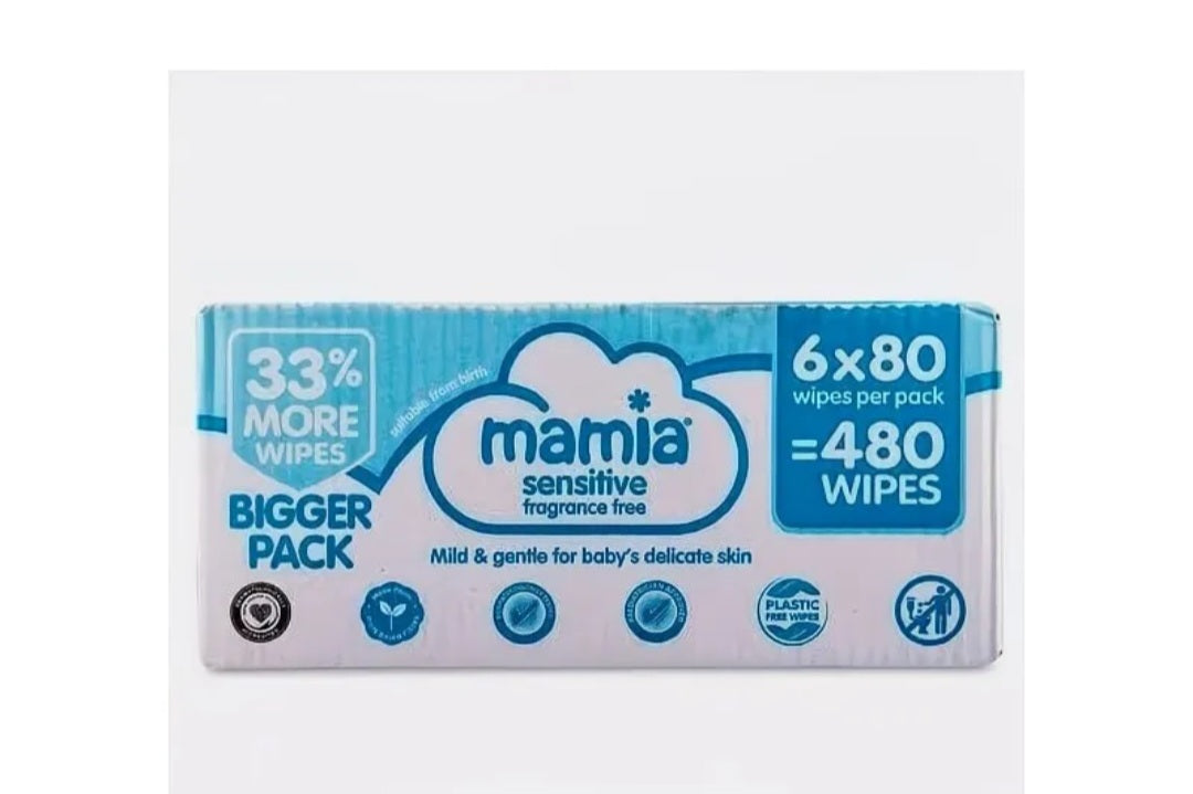Baby Wipes Box of 6