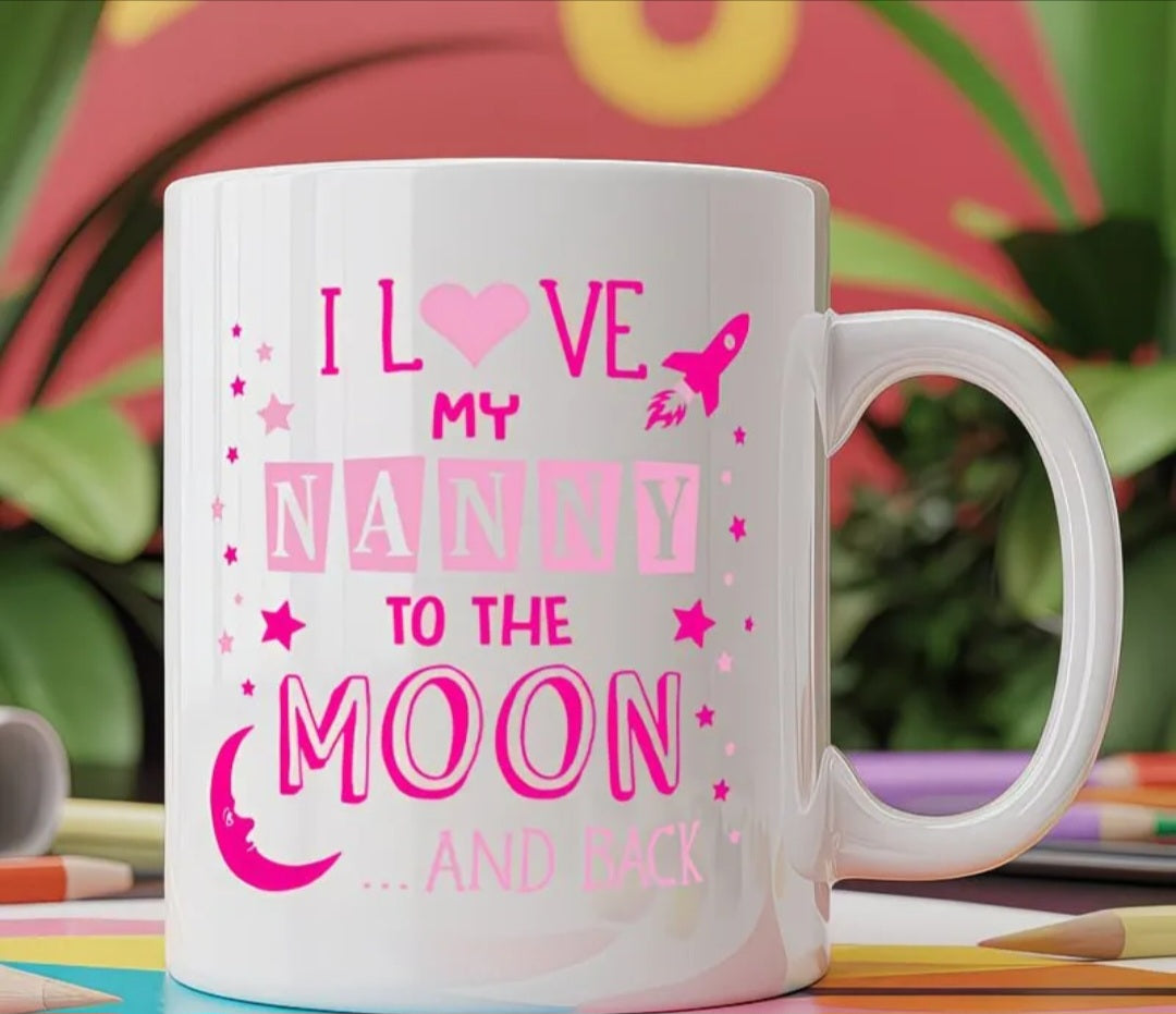 I Love Nanny Mug