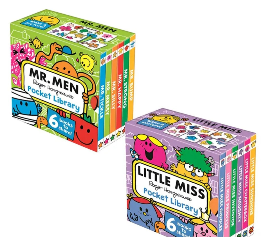Mr Men Books Selection – 2 Sets of 6
