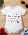 White 2026 Baby Vests