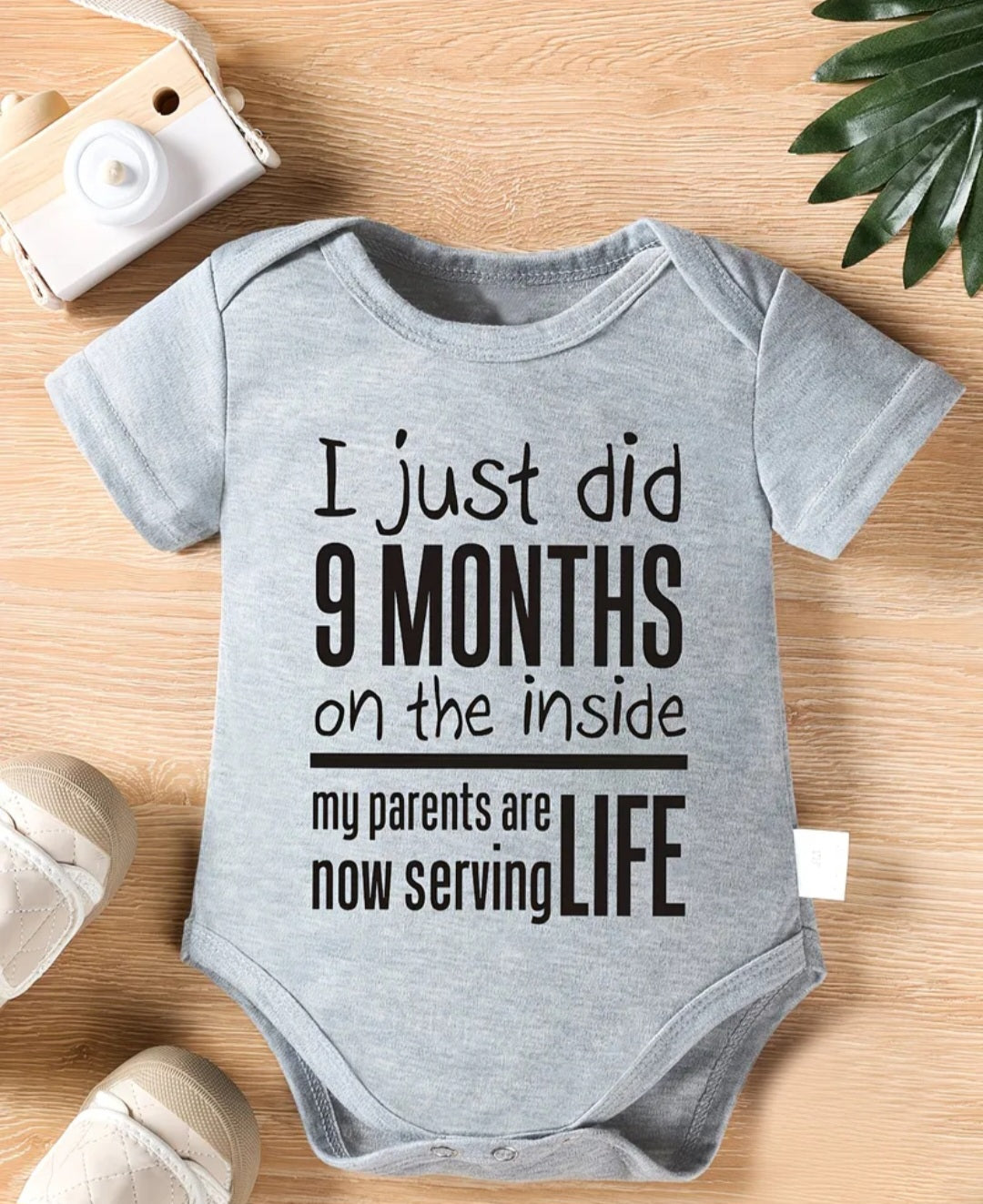 Grey Baby Vest