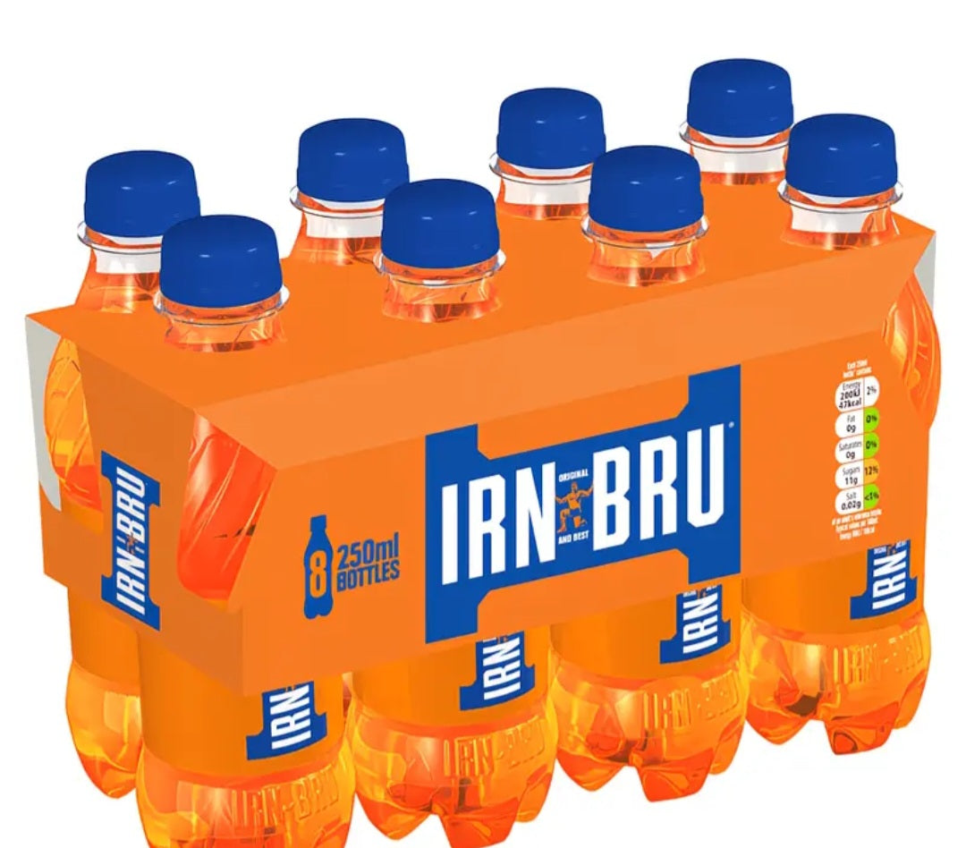8 x 250ml Irn-Bru Bottles
