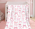 Pink Bow Blanket