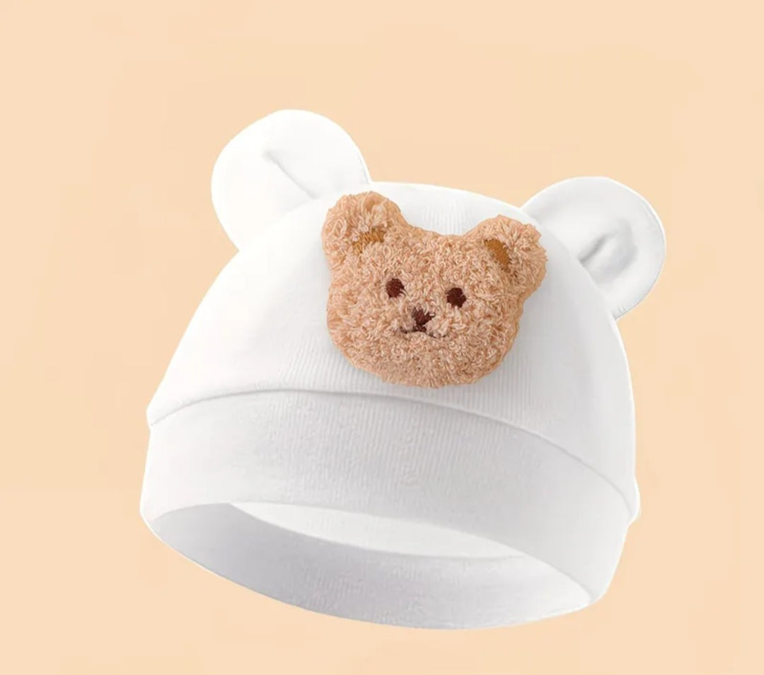 Bear 2 Piece Baby Hat And Socks