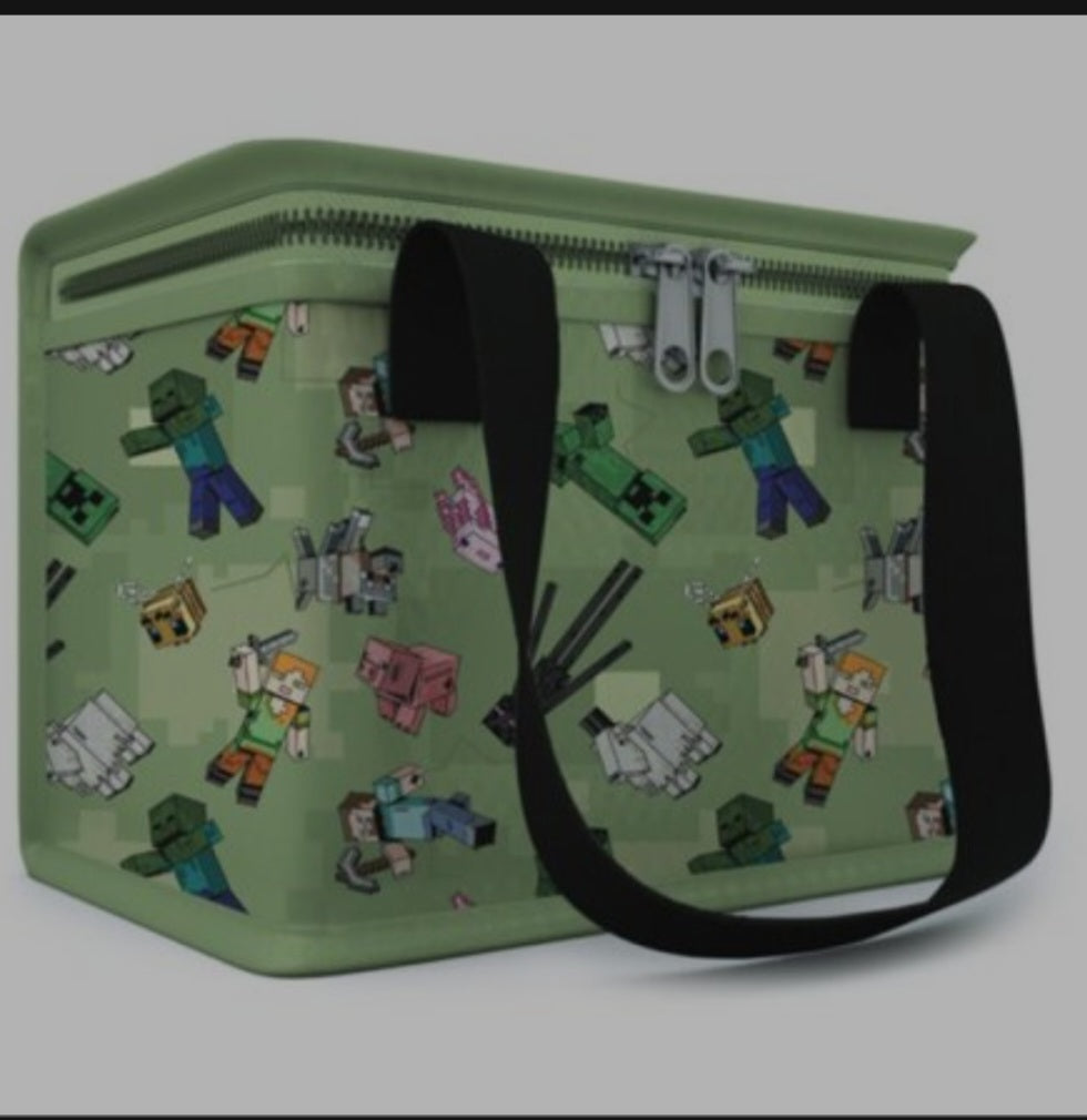 Minecraft Lunch Bag