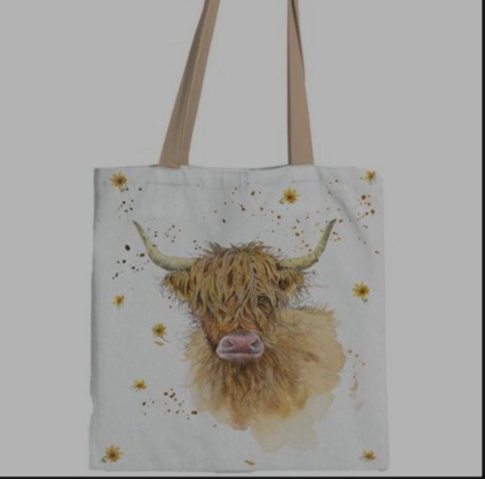Highland Cow Tote Bag