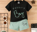 Daddy's Boy Top & Shorts Set
