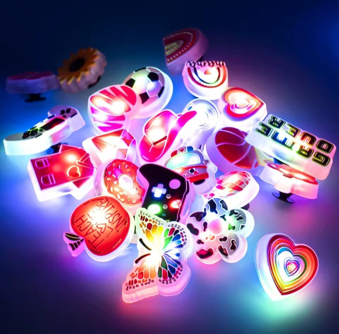 LED Croc Charms (Pack of 5)