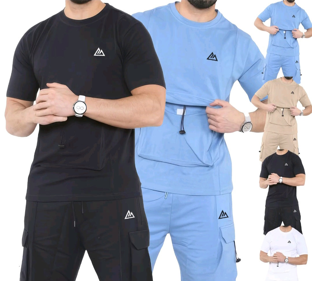 Men's T-Shirt & Shorts Set