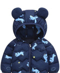 Navy Dino Coat