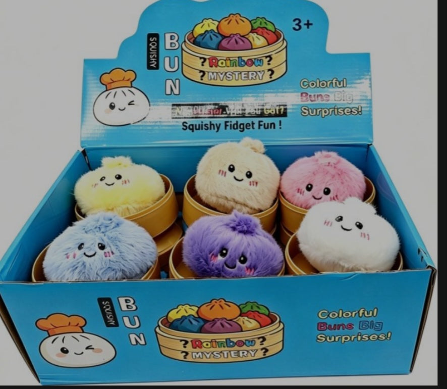 Fluffy Plush Dumpling Toy