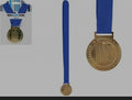 Gold Best Dad Ever Medal