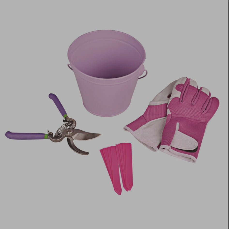 Pink Garden Tool Gift Set