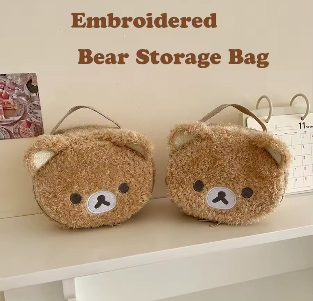 Bear Plush Make Up Case