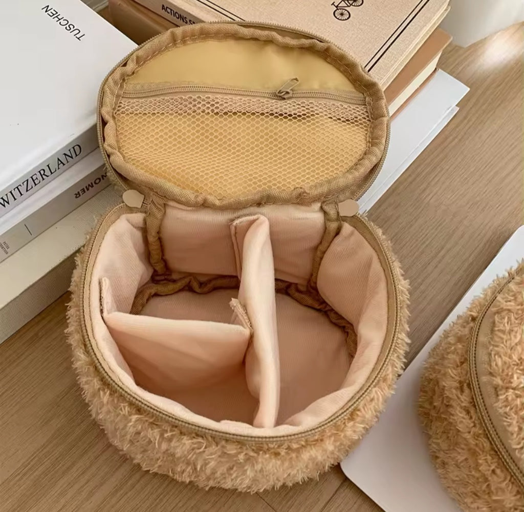 Bear Plush Make Up Case