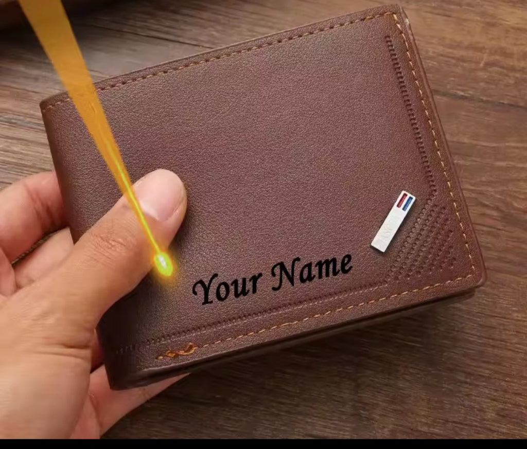 Mens Personalised Wallet