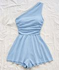 Women's Sleeveless Jumpsuit - Sky Blue