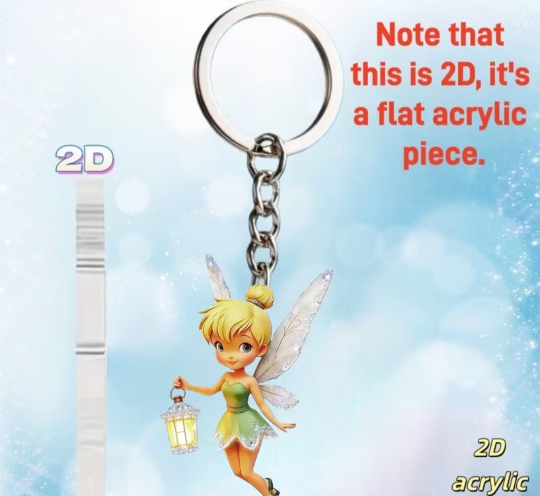 Tinkerbell Keyring