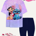 Children's Stitch Top and Shorts Set