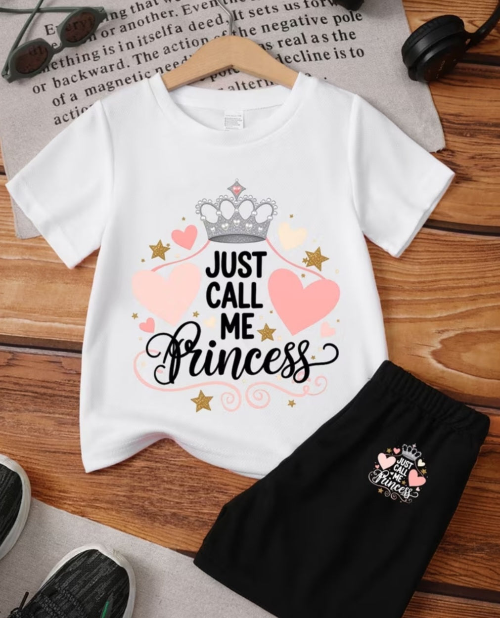 Call Me Princess Shorts and Top