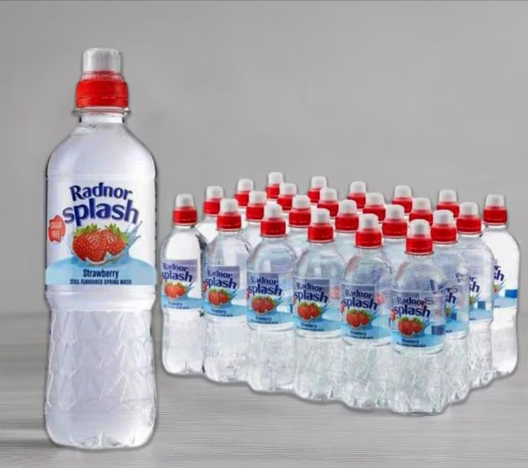 Radnor Splash Strawberry — Case of 24