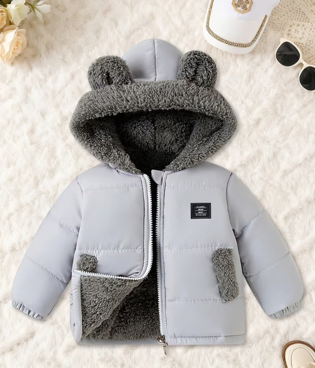 Grey Baby Coat