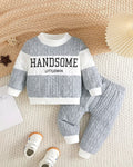 2 Piece Knitted Winter Set - Grey