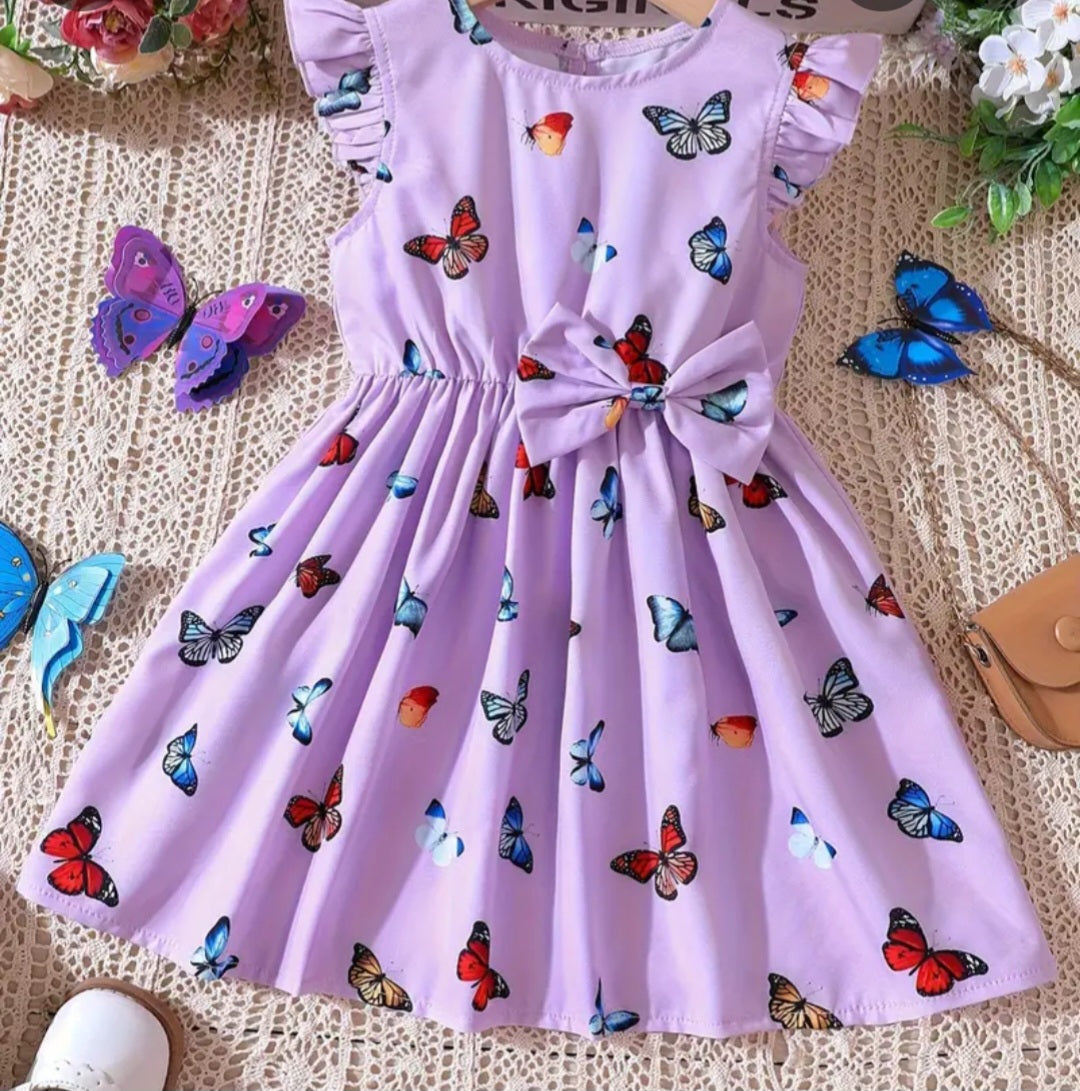 Girls Butterfly Dress