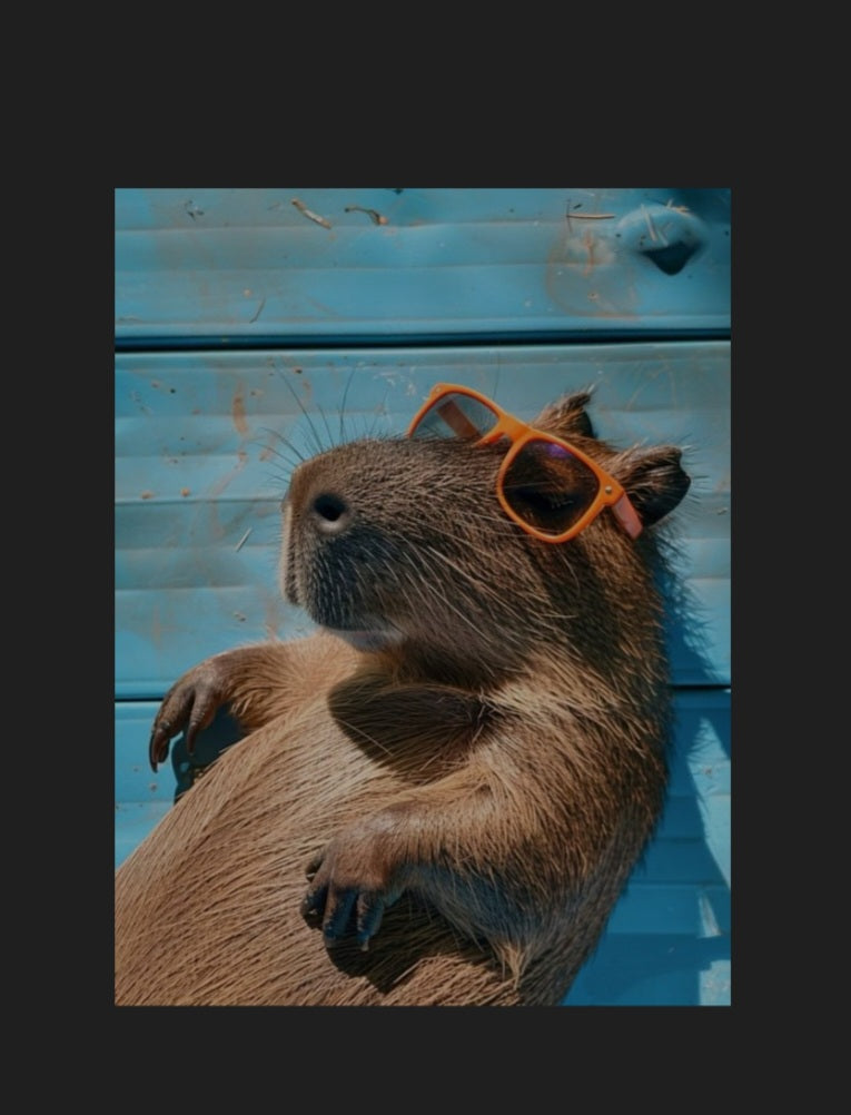Capybara Diamond Art Painting