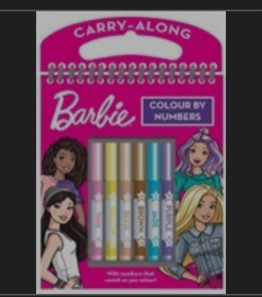 Barbie Colour by Numbers