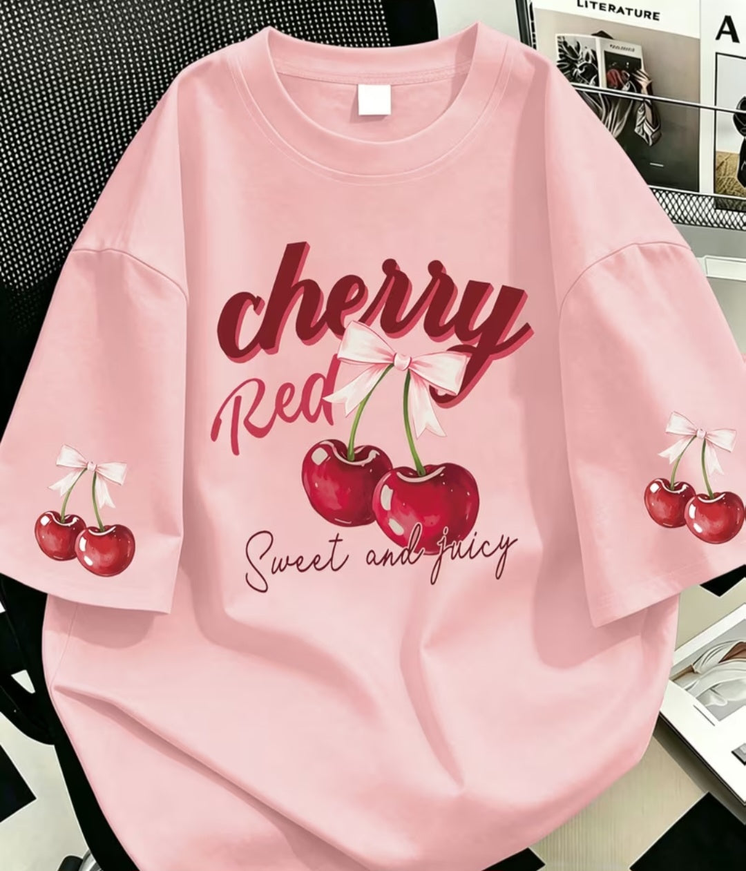 Plus Size Cherry T-Shirt