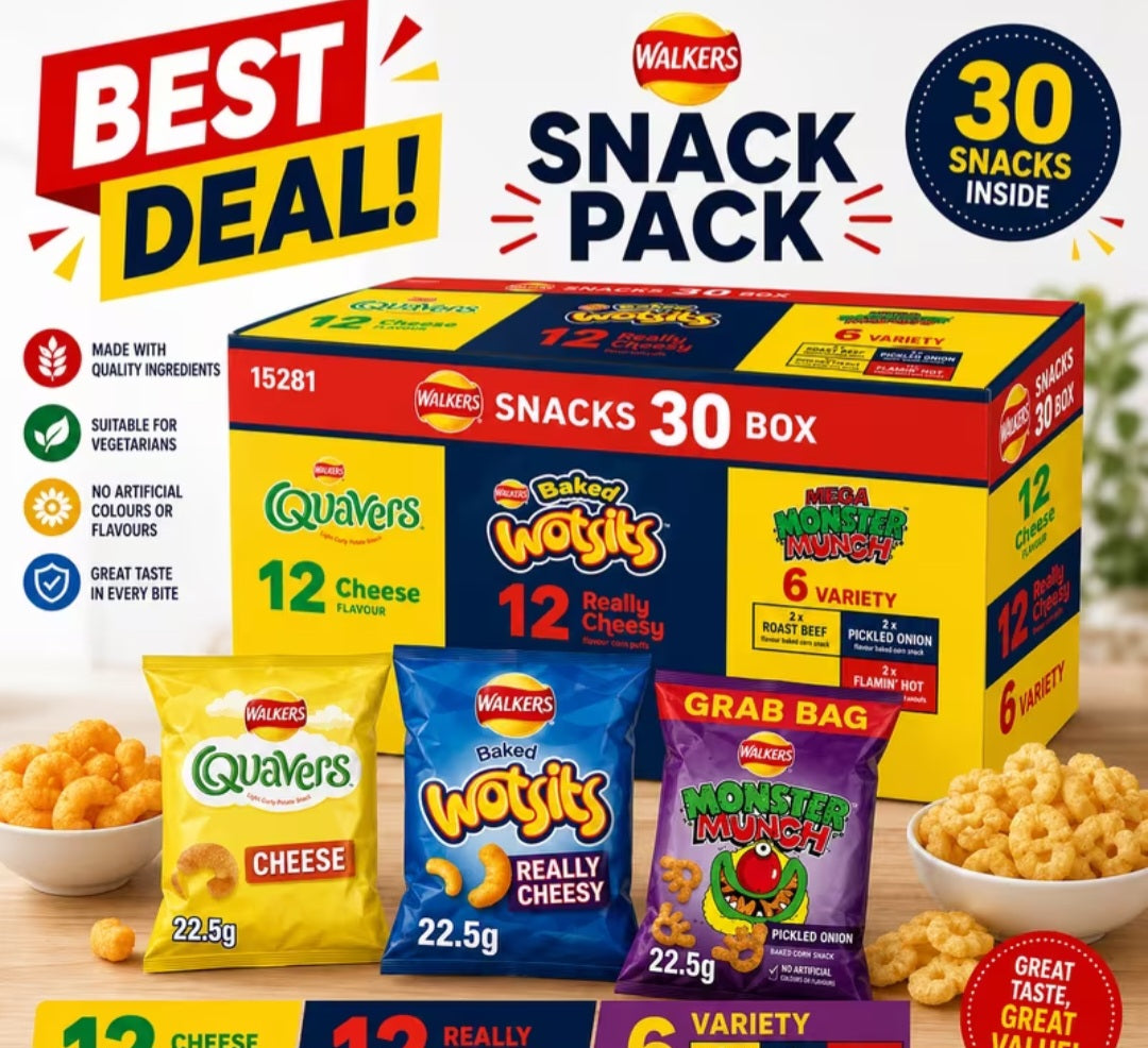 30 Box Crisps
