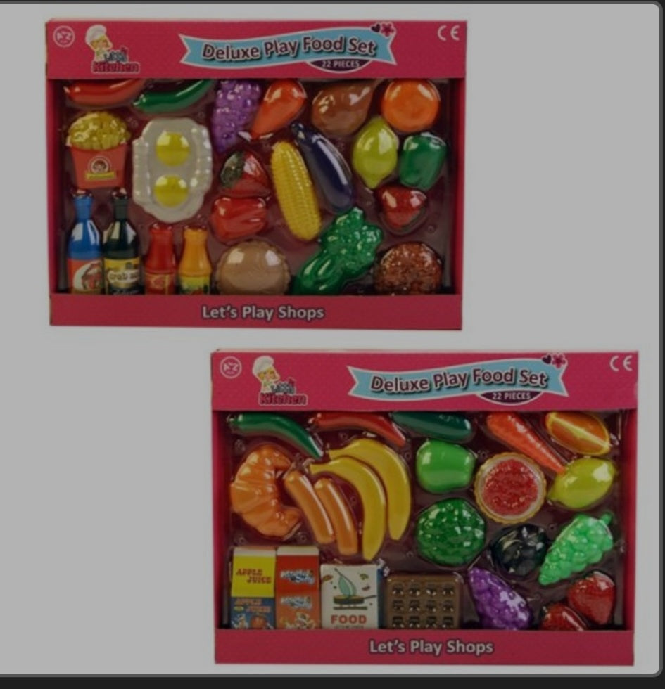 2 Assorted Play Food
