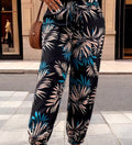 Floral Print Trousers