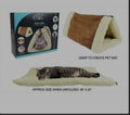 Cat Tunnel Fleece Bed/Mat
